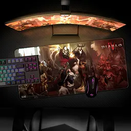 Килимок для миші Diablo IV Inarius and Lilith XL - мініатюра 4