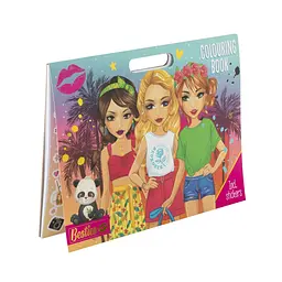 Набір для творчості Besties Розмальовка Мега зі стікерами (961023) - мініатюра 2