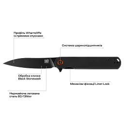 Ніж Skif Townee Jr BSW Black - мініатюра 6