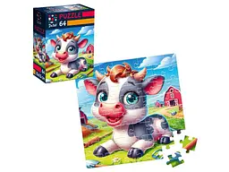 Пазли VLADI TOYS Весела корівка DT1234-19 - мініатюра 2