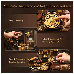 Конструктор Pantasy Original - Retro Phone (85018) - мініатюра 4