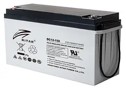 Акумуляторна батарея Ritar DC12-150 AGM 12V 150Ah Gray Case