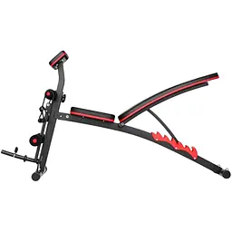 Набір Hop-Sport Premium 69кг з лавою HS-1035 та штангою - мініатюра 4