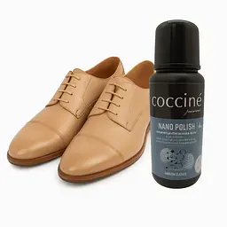 Рідкий крем-блиск для взуття COCCINE Nano Polish бежевий 75мл