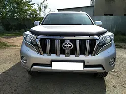 Дефлектор капоту мухобійка Toyota Land Cruiser Prado 150 2013-2017 (STOLCP1312) - мініатюра 2
