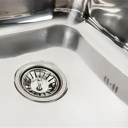 Кухонна мийка з нержавіючої сталі Valeso 8060 L поліровка (0,7/160 мм), Polish - мініатюра 5