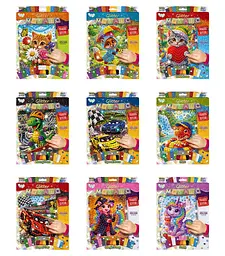 Набір для творчості «Блискуча мозаїка Glitter Mosaic» Danko Toys в асортименті