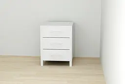 Тумба універсальна Ferrum-decor Вів'єн 3 50x41x40 білий ДСП Білий 16мм (FRD-104191)
