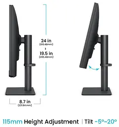 Монітор 31.5" BenQ PV3200U UHD IPS 60Hz (9H.Y01LA.TBE) - мініатюра 7