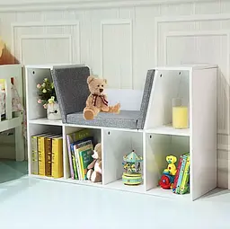Шафа-органайзер Costway Kinder із подушкою для сидіння - мініатюра 5