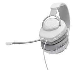 Навушники JBL дротові повнорозмірні Quantum 100 ( QUANTUM100WHT) Білі - мініатюра 5