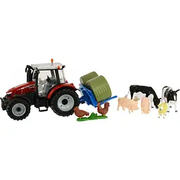 Набір моделей Britains Трактор Massey Ferguson 5612 з вилами та фігурками 1:32 (43205)