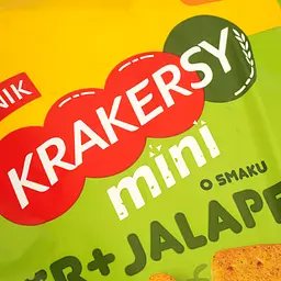 Крекери Lajkonik міні Сир-Халапеньйо 100 г (934420) - мініатюра 3
