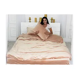 Постільна білизна MirSon Велюр Winter Frost 28-0004 Cream Velvet Односпальний (2200003995145)