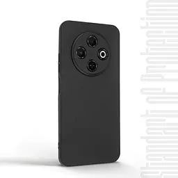 Чехол-накладка для смартфона TECNO Spark 30C 4G (kl5) противоударный, силиконовый, термополиуретановый (ТПУ), с защитой камеры и корпуса, черный, защита всего корпуса, ArmorStandart (ARM81197) - мініатюра 2