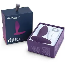 Анальна смарт-вібропробка We-Vibe Ditto Purple з пультом ДУ - мініатюра 10