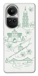 TPU чохол Demsky Heart of Kyiv для Oppo Reno 10