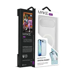 Чохол MAKE Apple iPhone 17 Air Crystal Magnet - мініатюра 4