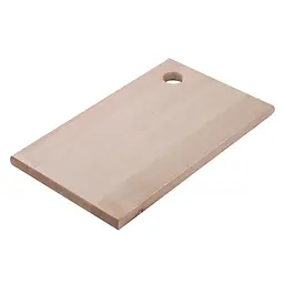 Дошка кухонна обробна дерев'яна з бука 18х30 см, Wood&Steel Бежевий 84871