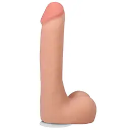 Фалоімітатор Doc Johnson The Realistic Cock ULTRASKYN 23 см з мошонкою
