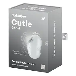 Вакуумний стимулятор Satisfyer Cutie Ghost White - мініатюра 3