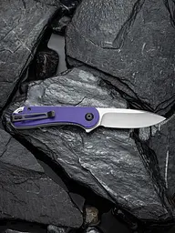 Ніж складаний кишеньковий Civivi Elementum, (7.5 см) D2/G10 фіолетовий - мініатюра 9