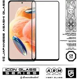 Скло захисне Armorstandart Icon Xiaomi Redmi Note 12 Pro 4G Black (ARM72596) - мініатюра 2