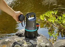 Насос дренажний для грязної води Gardena 9000 (09040-20) - мініатюра 2