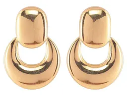 Сережки Xuping TTM Stainless Steel 14К пусети "Елегантність" (259956)