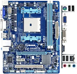 Материнська плата Gigabyte GA-F2A55M-HD2 Socket FM2 (GA-F2A55M-HD2) Б/В - мініатюра 2
