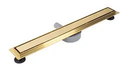 Трап для душу Rea Neox 80 Pro brushed gold 2в1 REA-G2703 - мініатюра 3