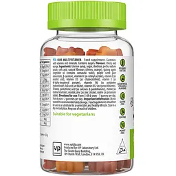 Мультивітамінний комплекс для дітей VPLab UltraVit Kid's Multivitamin 60 жувальних цукерок - мініатюра 3