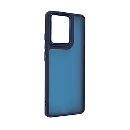 Противоударный чехол для Motorola Edge 50 Pro, Frame, синий, панель-накладка, термополиуретан TPU + поликарбонат PC, защита всего корпуса, защита кнопок и камеры, устойчив к деформациям, ArmorStandart (ARM77255)
