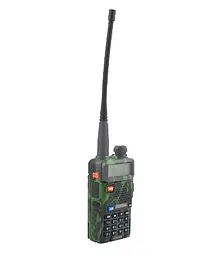 Портативна рація Baofeng UV-5R FM радіо + ліхтарик (Камуфляж) - мініатюра 2