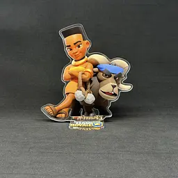 Акрилова колекційна фігурка Clash of Clans, Clash Royale Наїзниця на барані (Ram Rider) 15 см - мініатюра 2