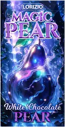 Шоколад Lorizio грушевий білий "MAGIC PEAR" 100 г