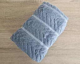 Набір турецьких махрових рушників Cestepe MicroCotton Premium 3 штуки 50x90 Multi 2 щільність 600 г/м2 - мініатюра 7