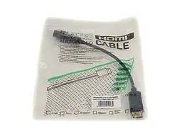 Кабель-перехідник PowerPlant HDMI - DisplayPort, 0.2м (CA910465) - мініатюра 3