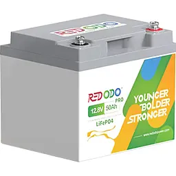 Акумулятор Redodo LiFePO4 12V [12.8V/50Ah/640Wh] [123759] - мініатюра 3
