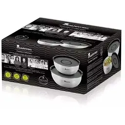 Набір мисок для змішування з кришками MasterPro Foodies collection 20/24 см 2 шт. (BGMP-1553) - мініатюра 5