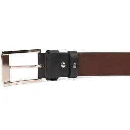 Чоловічий шкіряний ремінь GRANDE PELLE 3,8х120 см acs0024547 - мініатюра 4