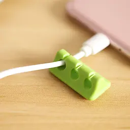 Органайзер для кабелю ExtraDigital Cable Clips CC942 зелений - мініатюра 2