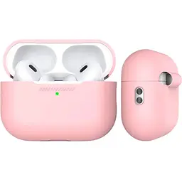 Чохол AhaStyle Colorful Silicone Case для AirPods Pro 2 Pink [CP-187-2-C-PK] [133841] - мініатюра 2