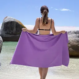Рушник антибактеріальний швидковисихаючий Fitness Naturehike NH20FS009, 100*30, блакитне - мініатюра 5