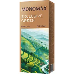 Чай зелений Monomax Exclusive 37.5 г (25 шт. х 1.5 г)