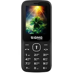 Мобільний телефон Sigma X-Style 242 Lucky Black UA UCRF