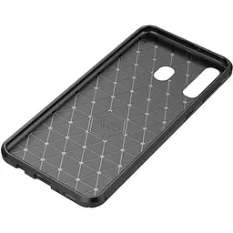 Чохол-накладка Toto TPU Carbon Fiber 1.5 mm Case Samsung Galaxy A40s/M30 Coffee - мініатюра 4