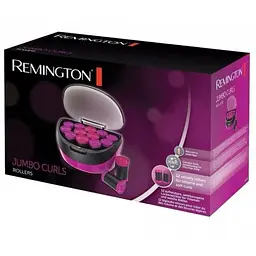 Термобігуді Remington Jumbo Curls, 600 Вт, D-36,41 мм, 12 шт., іонізація, кондиціонування, рожевий - мініатюра 2