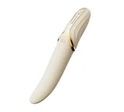 Вібратор Zalo - EVE Ivory White, вібрація + ротація, імітація язичка, підігрів до 39 °C - мініатюра 6
