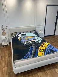 Плед патріотичний 3D Привид Києва! 10630 160х200 см - мініатюра 3